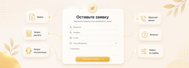 Заявки и обращения - Интернет магазин 